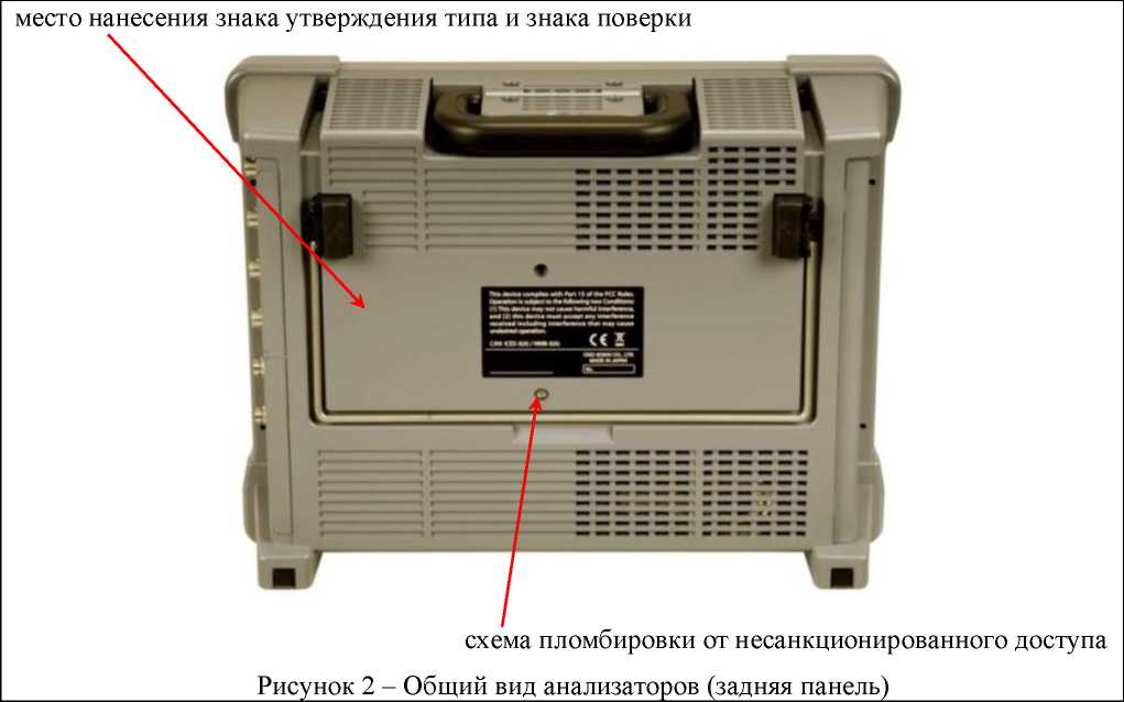 Внешний вид. Анализаторы низкочастотных сигналов , http://oei-analitika.ru рисунок № 2