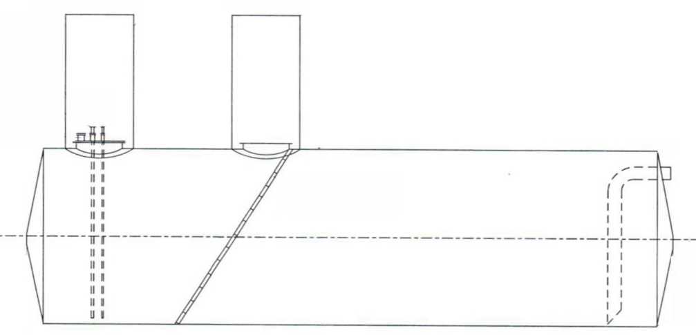 Внешний вид. Резервуары горизонтальные стальные цилиндрические, http://oei-analitika.ru рисунок № 3