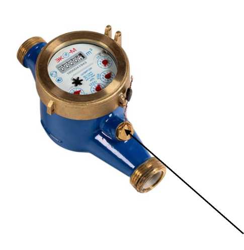 Внешний вид. Счетчики воды крыльчатые универсальные, http://oei-analitika.ru рисунок № 8