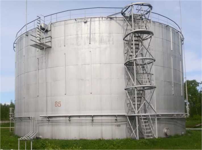 Внешний вид. Резервуары вертикальные стальные цилиндрические, http://oei-analitika.ru рисунок № 1