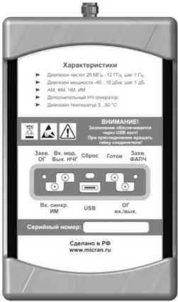 Внешний вид. Генераторы сигналов, http://oei-analitika.ru рисунок № 6
