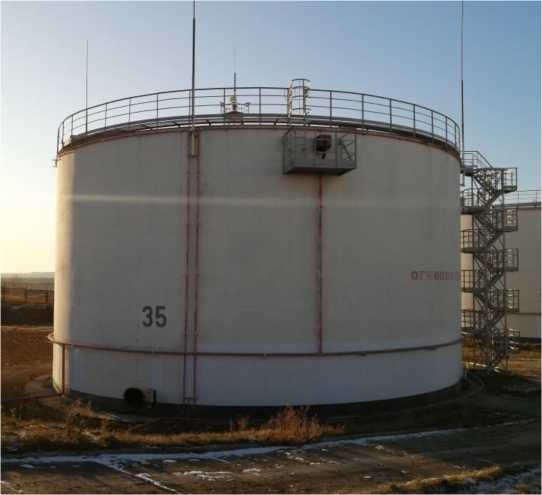 Внешний вид. Резервуары стальные вертикальные цилиндрические, http://oei-analitika.ru рисунок № 3