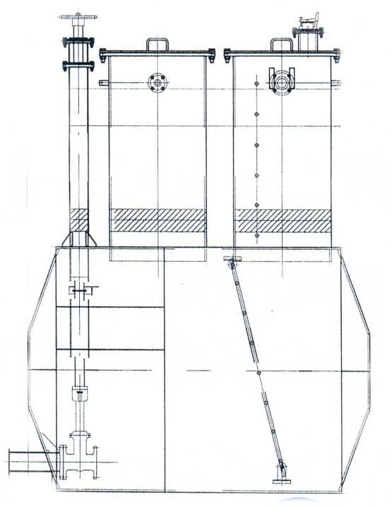 Внешний вид. Резервуары горизонтальные стальные цилиндрические, http://oei-analitika.ru рисунок № 1