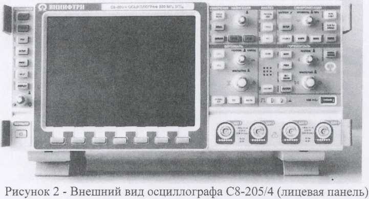 Внешний вид. Осциллографы цифровые запоминающие, http://oei-analitika.ru рисунок № 2