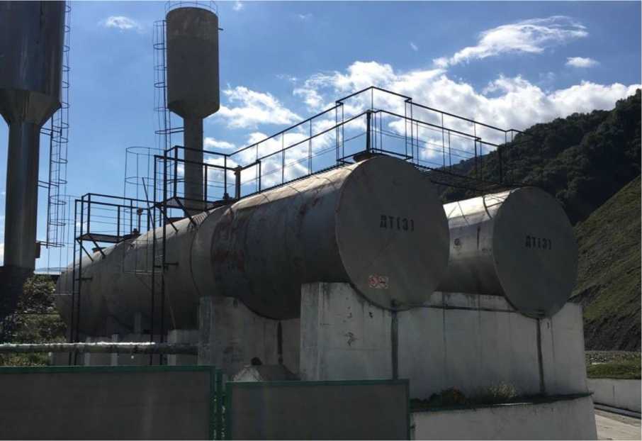 Внешний вид. Резервуары горизонтальные стальные цилиндрические, http://oei-analitika.ru рисунок № 7