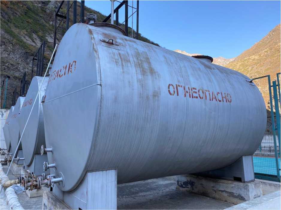 Внешний вид. Резервуары горизонтальные стальные цилиндрические, http://oei-analitika.ru рисунок № 6