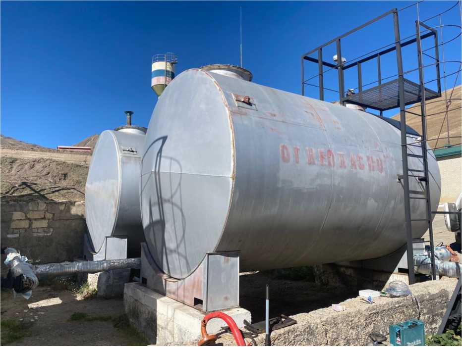 Внешний вид. Резервуары горизонтальные стальные цилиндрические, http://oei-analitika.ru рисунок № 7