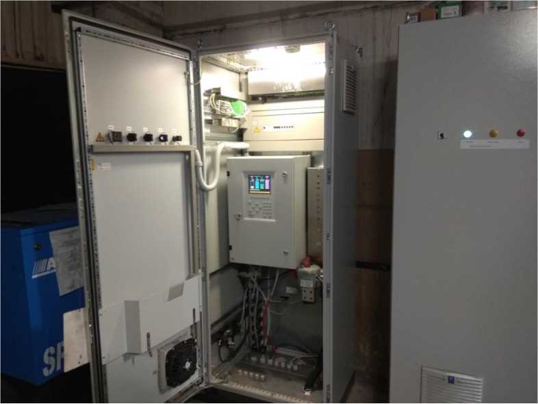 Внешний вид. Система автоматического контроля выбросов загрязняющих веществ в атмосферный воздух от агломашин № 10, 11 АГЦ-3 ПАО