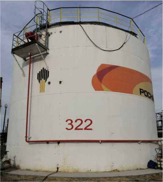 Внешний вид. Резервуары стальные вертикальные цилиндрические, http://oei-analitika.ru рисунок № 1