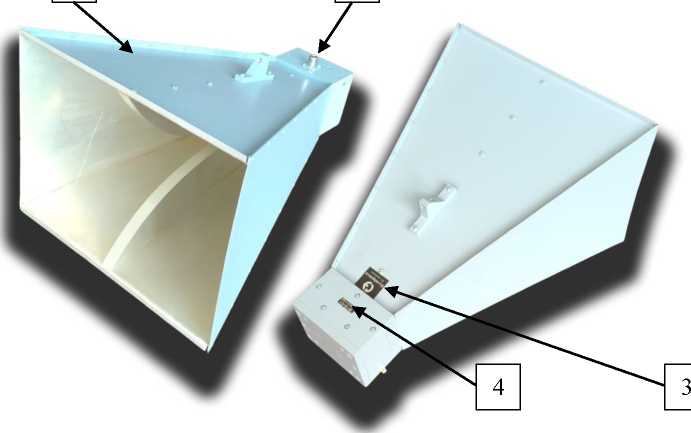Внешний вид. Антенны широкополосные измерительные рупорные, http://oei-analitika.ru рисунок № 1