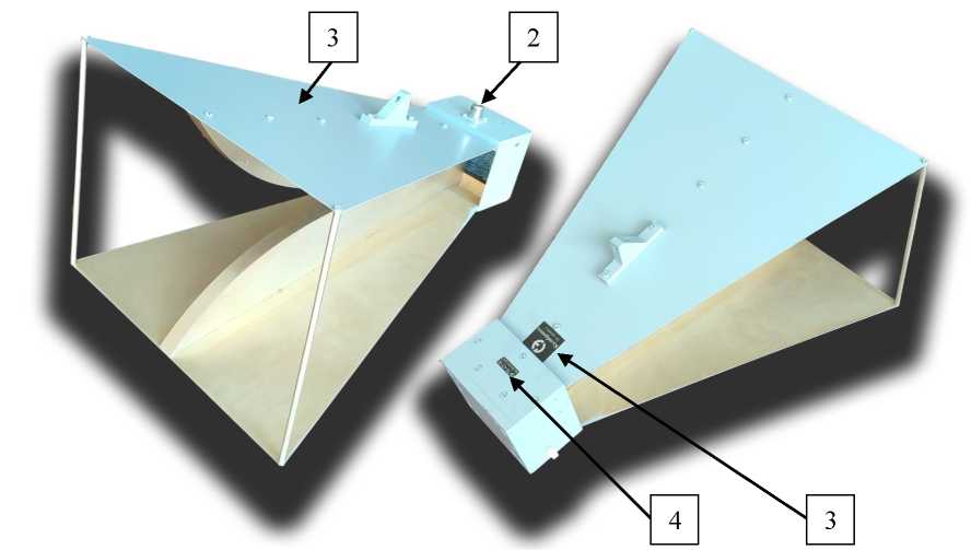 Внешний вид. Антенны широкополосные измерительные рупорные, http://oei-analitika.ru рисунок № 2