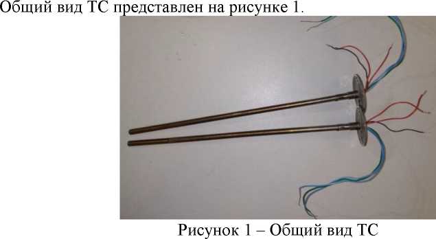Внешний вид. Термопреобразователи сопротивления, http://oei-analitika.ru рисунок № 1