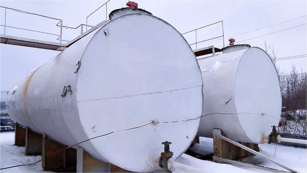 Внешний вид. Резервуары стальные горизонтальные цилиндрические, http://oei-analitika.ru рисунок № 2