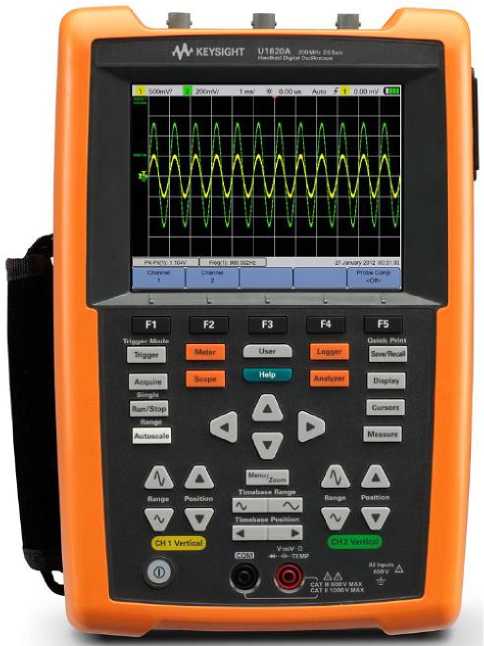 Внешний вид. Осциллографы-мультиметры цифровые, http://oei-analitika.ru рисунок № 1