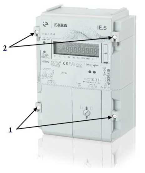 Внешний вид. Счетчики электрической энергии однофазные многофункциональные, http://oei-analitika.ru рисунок № 2