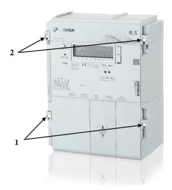 Внешний вид. Счетчики электрической энергии трехфазные многофункциональные, http://oei-analitika.ru рисунок № 2