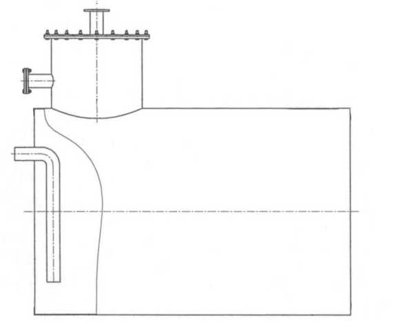 Внешний вид. Резервуар стальной горизонтальный цилиндрический, http://oei-analitika.ru рисунок № 2