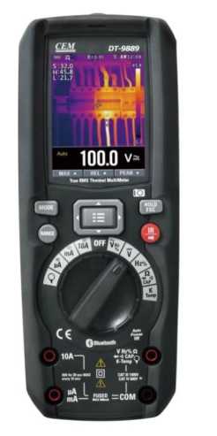 Внешний вид. Мультиметры со встроенной тепловизионной камерой, http://oei-analitika.ru рисунок № 2