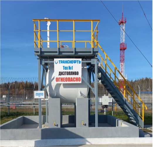 Внешний вид. Резервуары стальные горизонтальные цилиндрические, http://oei-analitika.ru рисунок № 3