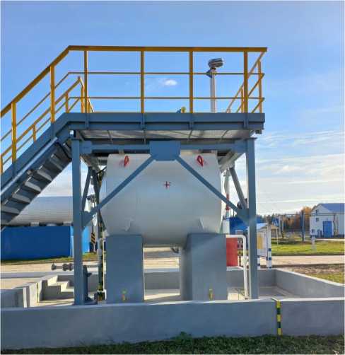 Внешний вид. Резервуары стальные горизонтальные цилиндрические, http://oei-analitika.ru рисунок № 4