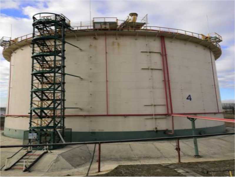 Внешний вид. Резервуары стальные вертикальные цилиндрические, http://oei-analitika.ru рисунок № 1