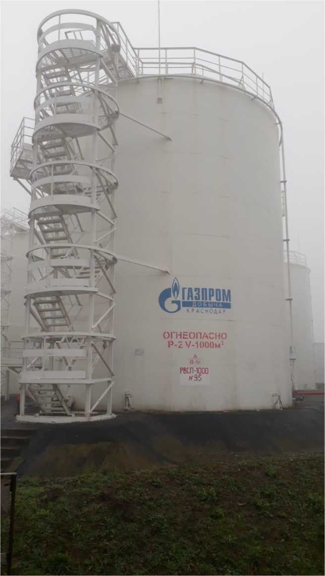 Внешний вид. Резервуары вертикальные стальные цилиндрические с понтоном, http://oei-analitika.ru рисунок № 3