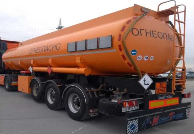 Внешний вид. Полуприцеп-цистерна, http://oei-analitika.ru рисунок № 1