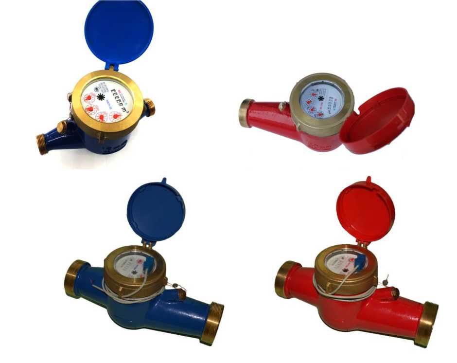 Внешний вид. Счетчики холодной и горячей воды крыльчатые многоструйные, http://oei-analitika.ru рисунок № 1