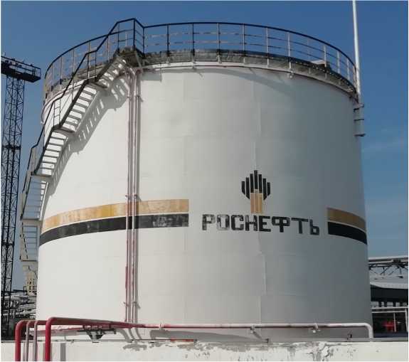 Внешний вид. Резервуары стальные вертикальные цилиндрические, http://oei-analitika.ru рисунок № 1