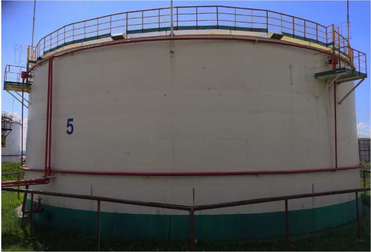 Внешний вид. Резервуары стальные вертикальные цилиндрические, http://oei-analitika.ru рисунок № 1