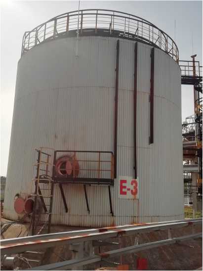 Внешний вид. Резервуар стальной вертикальный цилиндрический, http://oei-analitika.ru рисунок № 1