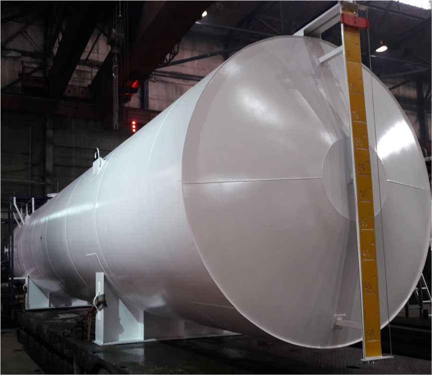 Внешний вид. Резервуары горизонтальные стальные наземные , http://oei-analitika.ru рисунок № 3