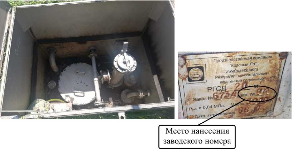 Внешний вид. Резервуары горизонтальные двустенные подземные, http://oei-analitika.ru рисунок № 2