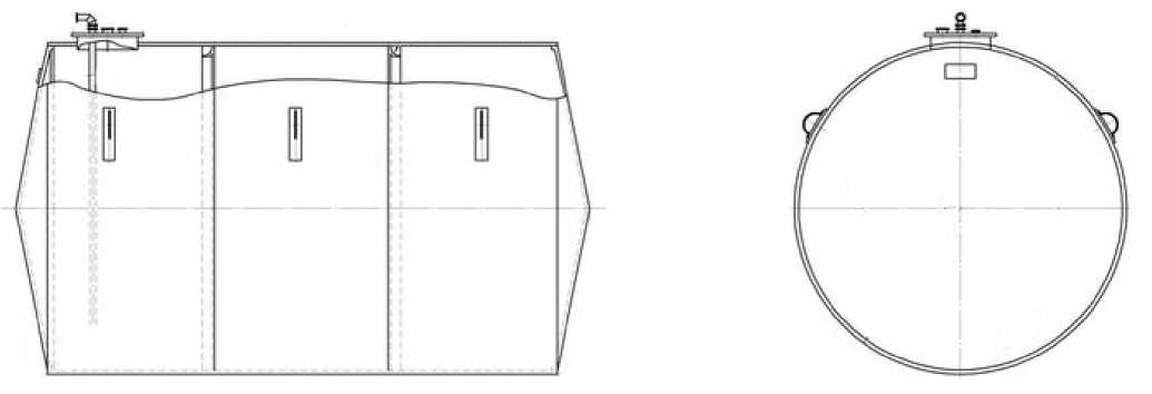 Внешний вид. Резервуары горизонтальные двустенные подземные, http://oei-analitika.ru рисунок № 5