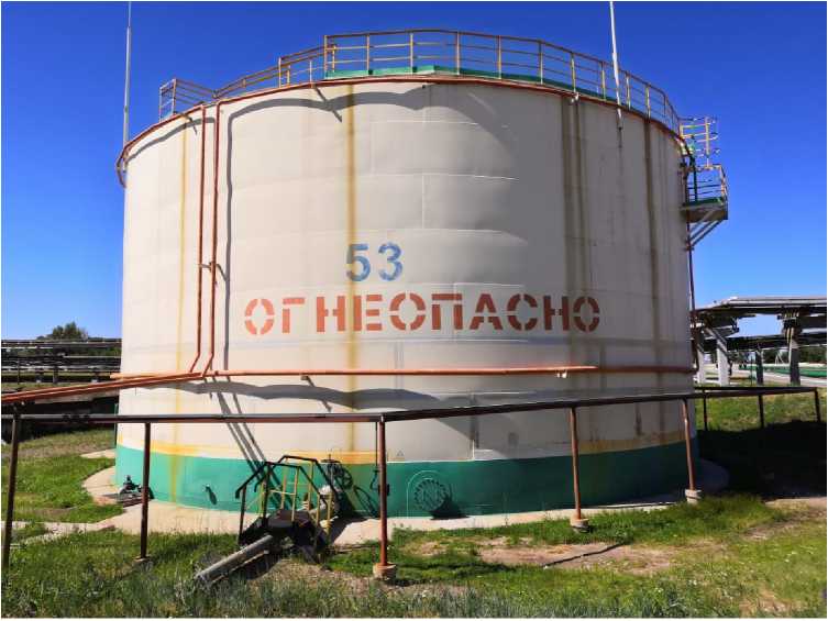 Внешний вид. Резервуары стальные вертикальные цилиндрические, http://oei-analitika.ru рисунок № 1