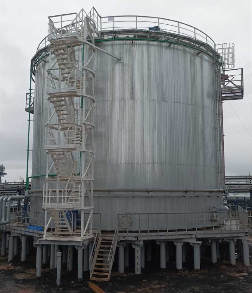 Внешний вид. Резервуар вертикальный стальной цилиндрический, http://oei-analitika.ru рисунок № 1