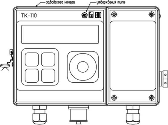 Внешний вид. Корректоры объема газа, http://oei-analitika.ru рисунок № 2