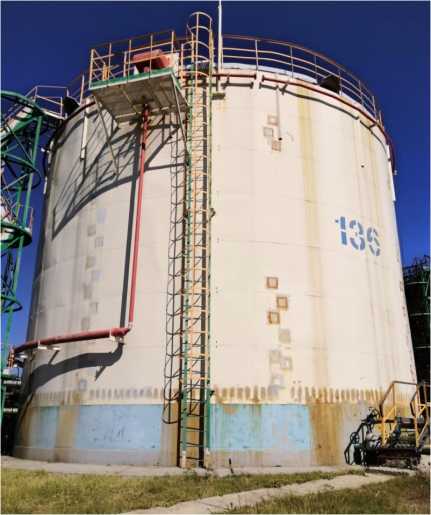 Внешний вид. Резервуары стальные вертикальные цилиндрические, http://oei-analitika.ru рисунок № 1