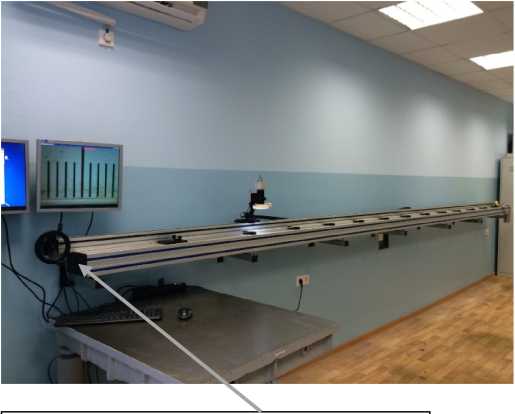 Внешний вид. Стенд с цифровым отсчетом для поверки рулеток, http://oei-analitika.ru рисунок № 1