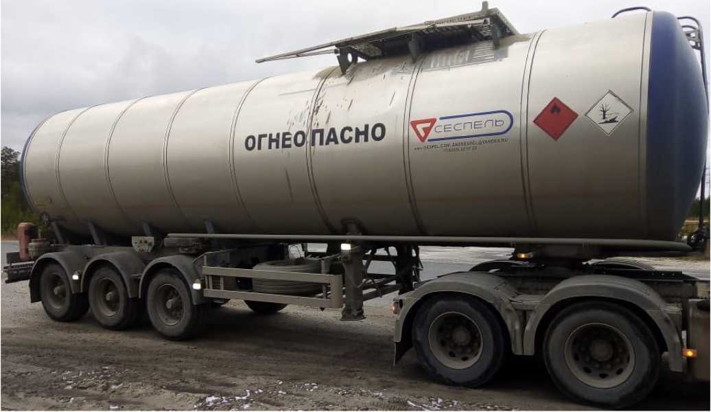 Внешний вид. Полуприцеп-цистерна, http://oei-analitika.ru рисунок № 1