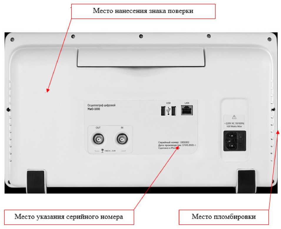 Внешний вид. Осциллографы цифровые, http://oei-analitika.ru рисунок № 2