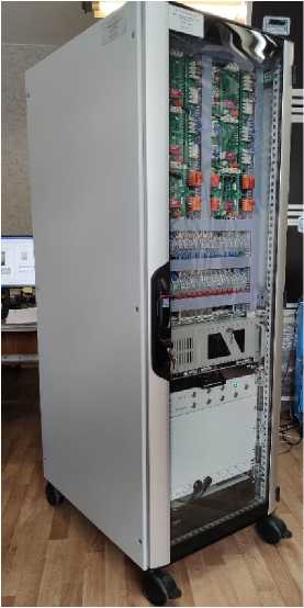 Внешний вид. Каналы измерительные (электрическая часть) единичного экземпляра автоматизированного комплекса проверки изделия для проведения стендовых испытаний блока первой ступени РН