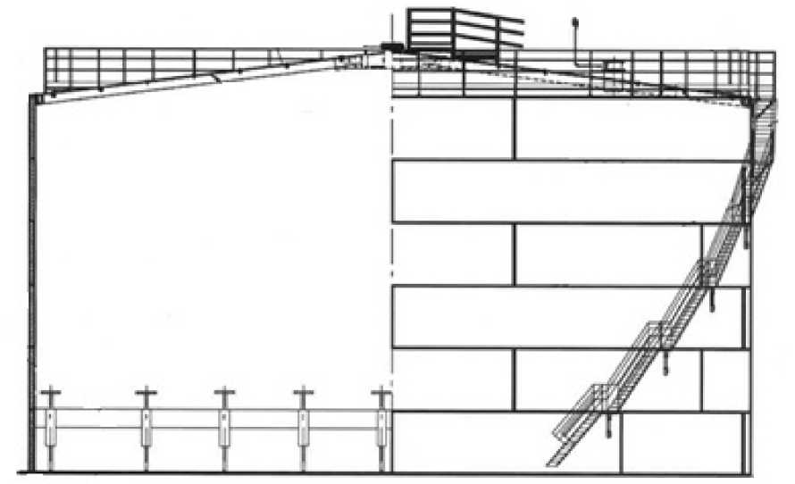 Внешний вид. Резервуар стальной вертикальный цилиндрический, http://oei-analitika.ru рисунок № 2