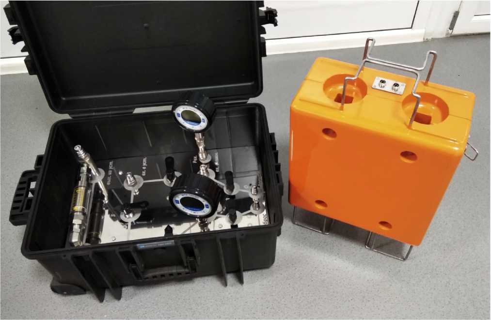 Внешний вид. Установки поверочные пикнометрические, http://oei-analitika.ru рисунок № 2