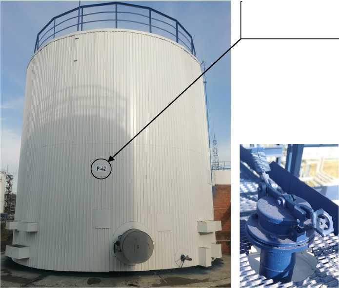 Внешний вид. Резервуары стальные вертикальные цилиндрические, http://oei-analitika.ru рисунок № 8