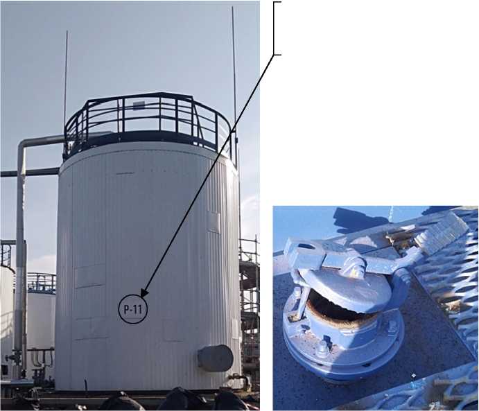 Внешний вид. Резервуары стальные вертикальные цилиндрические, http://oei-analitika.ru рисунок № 2