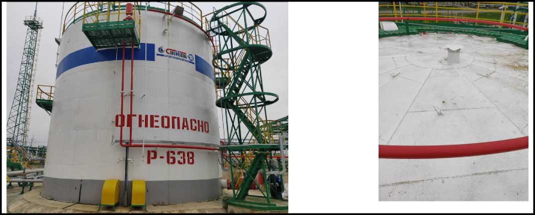 Внешний вид. Резервуар стальной вертикальный цилиндрический, http://oei-analitika.ru рисунок № 1