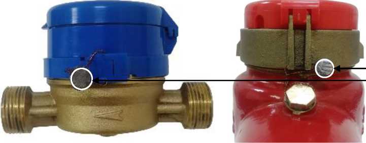 Внешний вид. Счетчики крыльчатые холодной и горячей воды, http://oei-analitika.ru рисунок № 5