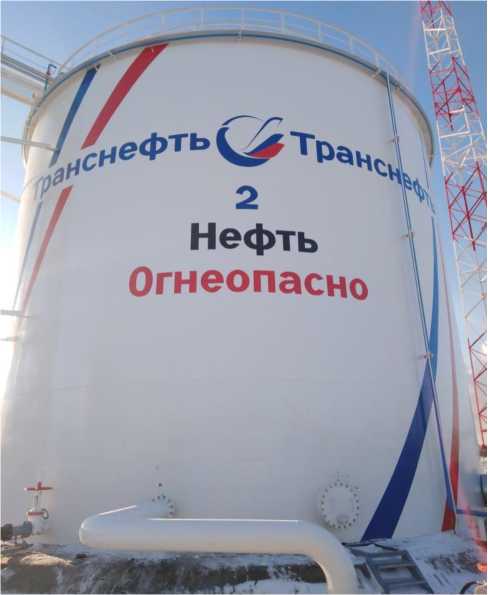 Внешний вид. Резервуар стальной вертикальный цилиндрический, http://oei-analitika.ru рисунок № 1