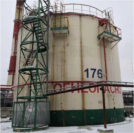 Внешний вид. Резервуары стальные вертикальные цилиндрические, http://oei-analitika.ru рисунок № 10